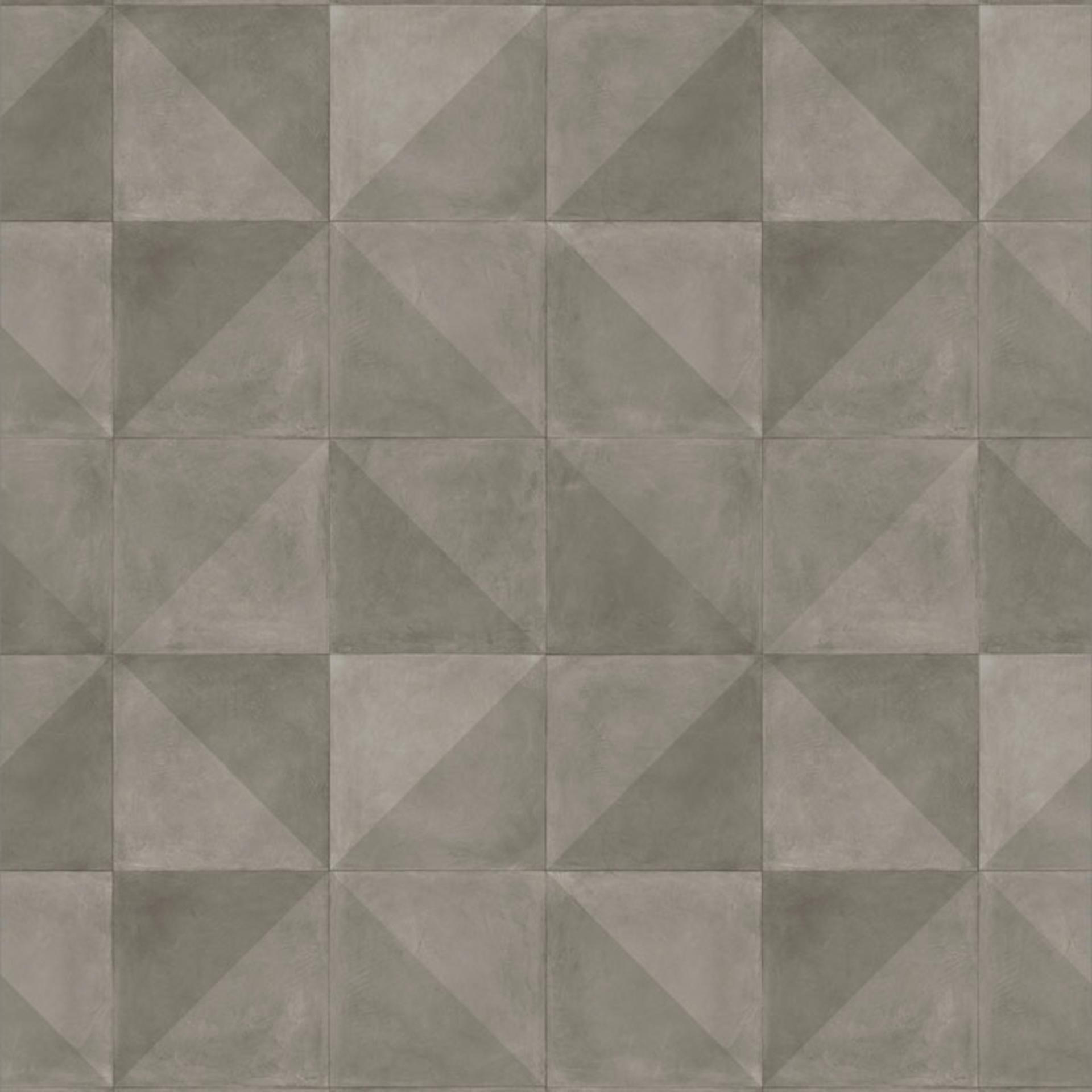 ΡΟΛΟ PVC EXCLUSIVE 240 TILE DIAGONAL DARK GREY