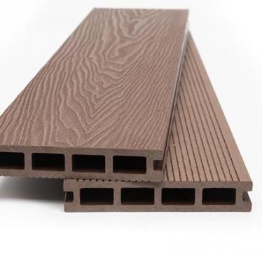 WPC DECK ΔΑΠΕΔΟ ΜΕ ΧΤΕΝI-3D ΝΕΡΑ ΞΥΛΟΥ ΑΝΟΙΧΤΟ ΚΑΦΕ