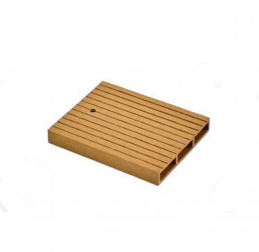 WPC ΠΕΡΙΦΡΑΞΗ 12cm ΜΕ ΧΤΕΝΙ ΚΑΦΕ ΑΝΟΙΧΤΟ